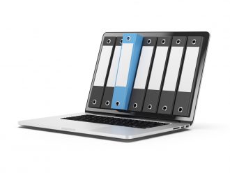 shutterstock 137408126 Binders in Laptop | Intellectual Property Law Firm | Harness IP