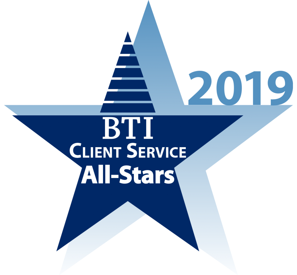 BTI ClientService All Stars 2019Logo | Intellectual Property Law Firm | Harness IP