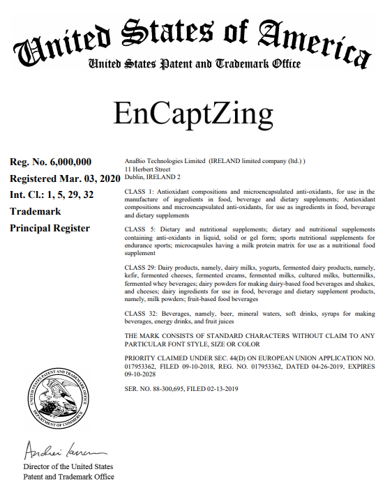 trademark registration number