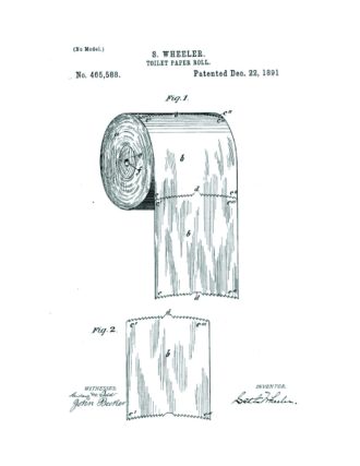 Toilet Paper Patent Image 1 01 scaled e1657571784508 | Intellectual Property Law Firm | Harness IP